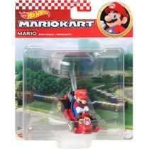 Mario - Pipe Frame + Parachute - Mario Kart Gliders - 1/64 - Hot Wheels - Mattel