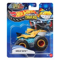 Great Bite - Monster Trucks Color Shifters - Muda de Cor - 1/64 - Hot Wheels - Mattel