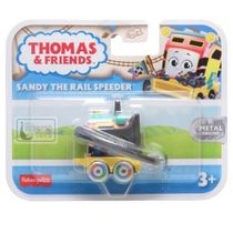 Sandy The Rail Speeder - HMC33 - Trem em Miniatura - Thomas e Seus Amigos Track Master - Metal - Fisher Price - Mattel