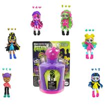 Mini Boneca Monster High Poções Monstro - Série 3 - Modelo Surpresa com Revelação na Água - Mattel
