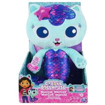 Pelúcia Sereiata Com Luz e Som Gabbys - Sunny