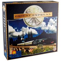 Jogo de Estratégia Expresso do Oriente 2 a 4 Jogadores, Para Maiores de 14 Anos, RIO GRANDE GAMES RIO529, Preto