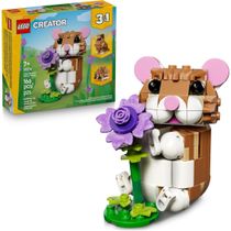 Lego Creator 3 em 1 Hamster Adoravel com uma Flor 31376