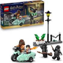 Lego Fuga da Rua dos Alfeneiros Hagrid e Harry Potter 76459