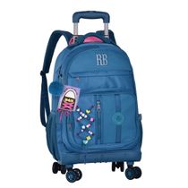 Mochila com Rodinhas e Alças Original Rebecca Bonbon 19 RB27420