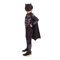 Fantasia Infantil Premium Batman Filme com Capa e Máscara