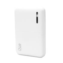 Carregador Power Bank Portátil 12GO 4000mAh 2.1A 10W Branco