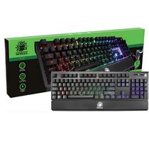 Teclado Gamer Mecânico NMX Nemesis Switch blue TM-01N RGB