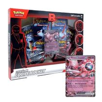Box Pokémon Coleção Ex equipe Rocket Mewtwo Ex 49 Cartas