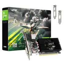 Placa De Vídeo GeForce G210 1gb DDR3 64bit Low Profile Vinik
