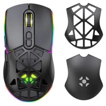 Mouse gamer Fortrek Striker Air S/Fio 2.4g BT USB 16000dpi