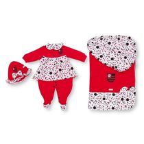 Kit Maternidade Flamengo Luxo Meninas Oficial