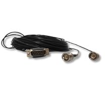 Cabo de Comunicação DB15 Macho para 2x BNC RX/TX p / Cisco PA-4E1G