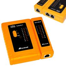 Testador Cabos Lan Fortrek TCF101 RJ11 RJ45 Cat5 Cat5e Cat6