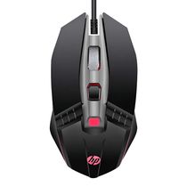 Mouse para jogadores HP M270  USB Chroma 2400 Dpi Cor Preto