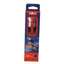 Cabo de Dados e carga Rápida 27W Tipo C p/ Lightning Dourado