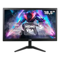 Monitor LED MnBox D-MN185 18.5" 1366X768 5ms HDMI Cor Preto