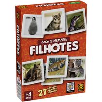 Jogo de Memória Filhotes