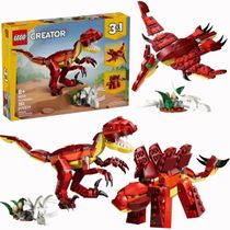 LEGO Creator 3 em 1 Dinossauros Feroz 283 Peças 8+ 31379