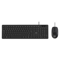 Kit Teclado e Mouse Com Fio CF300 Usb 1200dpi Teclas Chocolate Multi (Multilaser) - TC310 TC310