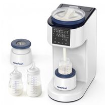 MOMFANN Preparador Automático de Fórmula - Aquecedor de Mamadeiras com Base Agitadora,110 volts
