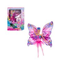 Boneca Barbie Fantasy Bailarina e Borboleta 2 em 1
