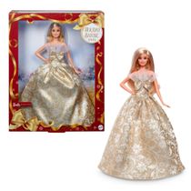 Boneca Barbie Signature 2025 Holiday - Feliz Natal - Mattel