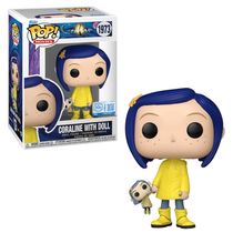 Boneco Funko Pop! Exclusivo Coraline - Coraline com Boneca