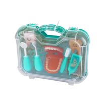 Brinquedo Maleta Kit Dentista Grande Verde - Paki Toys 1272