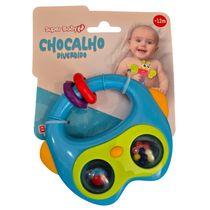 Coruja Sensorial Chocalho Divertido - BBR Toys R3648