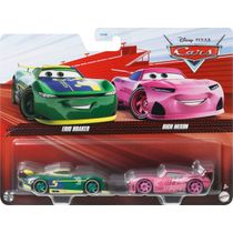 Eric Braker e Rich Mixon - Pack Filme Carros Cars Disney Pixar - Metal 1/55 - Mattel