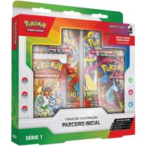 Box Pokémon Coleção Parceiro Inicial Carta TCG Série 1 Copag
