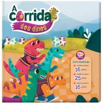 Livro Brinquedo - A Corrida dos Dinos - Toyster