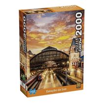 Quebra-Cabeça 2000 Peças Estação da Luz Grow - 3737