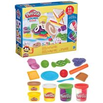 Massinha Play Doh Sanduíches Coloridos Primeiras Criações Original 1magnus